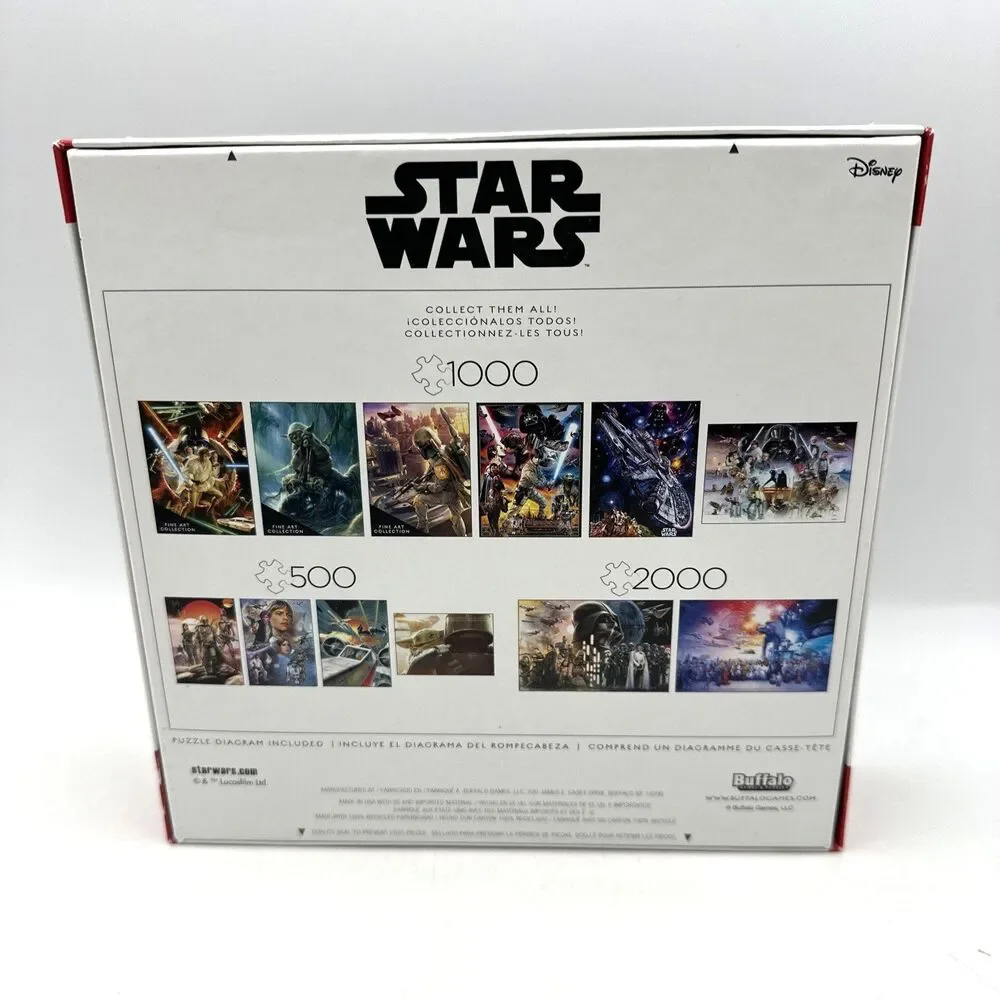 Star Wars Puzzle Mandalorian & Grogu 500 Piece NEW SEALED